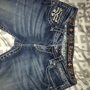 Women’s rock revival jeans
